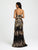 Madison James - 16-347 Dress in Black Gold