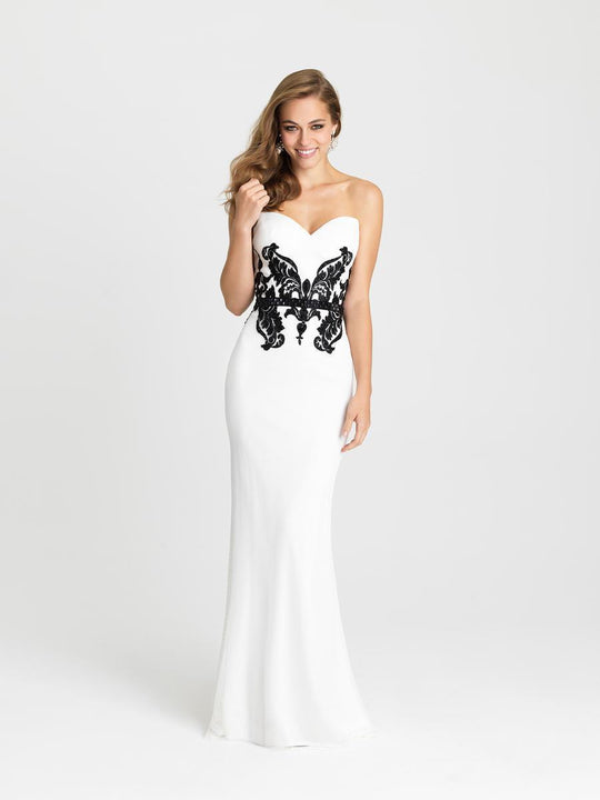 Madison James - 16-352 Dress in Ivory