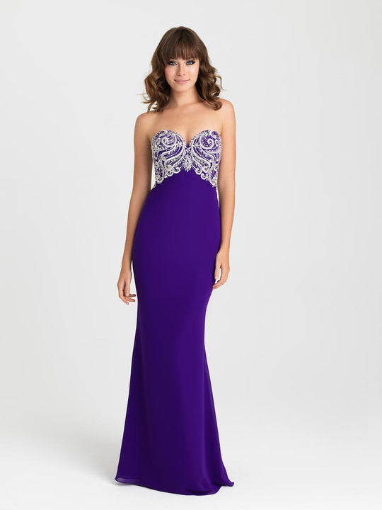 Madison James - 16-358 Dress in Purple