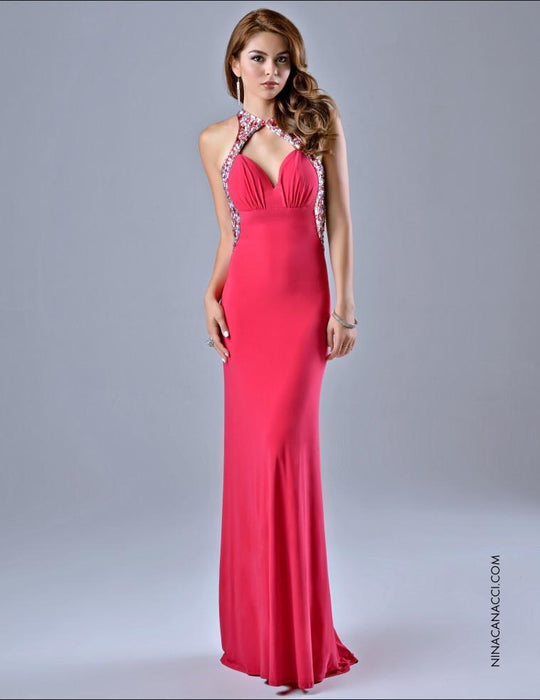 Nina Canacci - 1065 Dress in Magenta