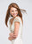 Ashley Lauren - 1071 Beaded V-Neck Evening Dress in White
