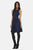 Donna Morgan - D3655P Print Jersey Flutter Dress in Blue and Multi-Color