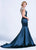 Ashley Lauren - 1080 Sweetheart Trumpet Evening Dress in Blue