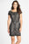 Adrianna Papell - Beaded Sheath Dress 41902260 in Black and Silver