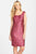 Adrianna Papell - Floral Jacquard Dress 14248330 in Red