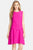 Donna Morgan  - D3542M Sleeveless Popover Chiffon Dress in Pink