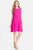 Donna Morgan  - D3542M Sleeveless Popover Chiffon Dress in Pink