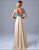 Nina Canacci - 1086 Dress in Baby Blue/Nude