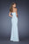 La Femme - 20138 Lace Sweetheart Sheath Dress In Mint