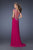 GiGi - 19945 Embellished One Shoulder Sheath Dress In Pink