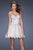 GiGi - 19962 Embellished Sweetheart A-line Dress In Pink
