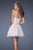 GiGi - 19962 Embellished Sweetheart A-line Dress In Pink