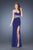 GiGi - 20180 Jeweled Sweetheart Sheath Dress In Blue
