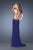 GiGi - 20180 Jeweled Sweetheart Sheath Dress In Blue