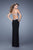 GiGi - 20968 Sequin Embellished Sweetheart Evening Gown In Black