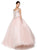 Beaded Pink Sweetheart Quinceanera Ball Gown - ADASA