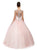 Beaded Pink Sweetheart Quinceanera Ball Gown - ADASA