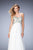 GiGi - 22926 Bejeweled Strapless Sweetheart Gown In White