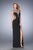 Gigi - 22776 Embellished High Sheath Dress In Black