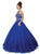 Dancing Queen - 1107 Sleeveless Beaded Halter Quinceanera Gown