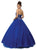 Dancing Queen - 1107 Sleeveless Beaded Halter Quinceanera Gown