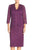 Alex Evenings - Two-Piece Floral Lace Cocktail Dress 4121023 in Purple