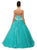 Dancing Queen - 1111 Beaded Sweetheart Quinceanera Ballgown in Green