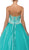 Dancing Queen - 1111 Beaded Sweetheart Quinceanera Ballgown in Green