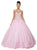 Dancing Queen - 1113 Strapless Sweetheart Beaded Quinceanera Gown