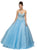 Dancing Queen - 1113 Strapless Sweetheart Beaded Quinceanera Gown