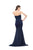 Colors Dress - 1505 Strapless Sweetheart Mermaid Gown in Blue