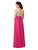 Colors Dress - 1115 Bejeweled Cap Sleeve V-Neck Gown In Pink