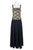 Emma Street - 1116540 Sequin Lace Chiffon Dress with Lace Jacket in Black