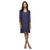Alex Evenings - 4121655 Square Neck Lace Dress with Open Jacket in Purple