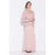 Nox Anabel - 1121 Beaded Tank Style Long Dress with Jacket in Dusty Rose