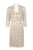 Alex Evenings - 1122090 Allover Lace Sequin Dress with Bolero in Gray