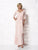 Cameron Blake by Mon Cheri - V-Neck Chiffon A-line Dress 112649 - 3 pcs Shell Pink in Sizes 6, 10, and 16 Available