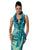 Cameron Blake - Patina, Two Piece Tafetta Dress 112656 in Green