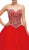 Dancing Queen - 1132 Strapless Beaded Quinceanera Ballgown