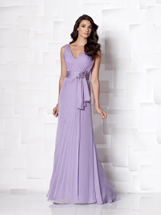 Cameron Blake by Mon Cheri - 113620 Long Dress In Lavender