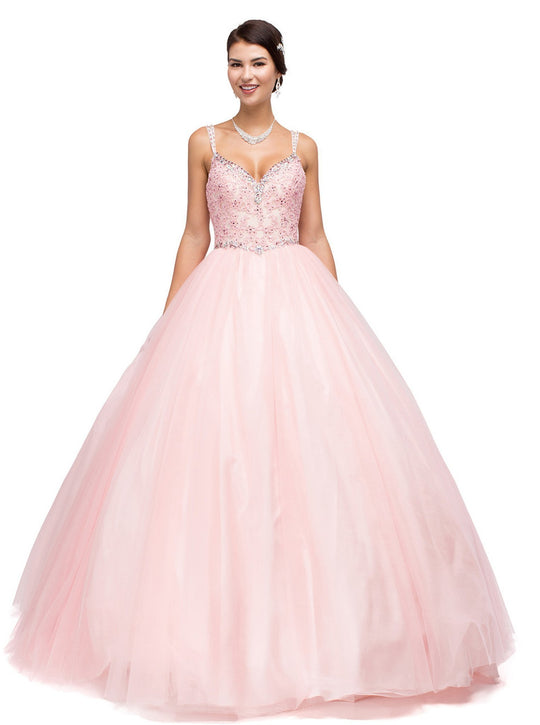 Dancing Queen - 1138 Stunningly Beaded Sweetheart Ball Gown