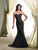 Boutique by Mon Cheri - 113946 Long Dress In Cocoa