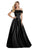 Ashley Lauren - 1139 Off Shoulder Pageant Ball Gown in Black
