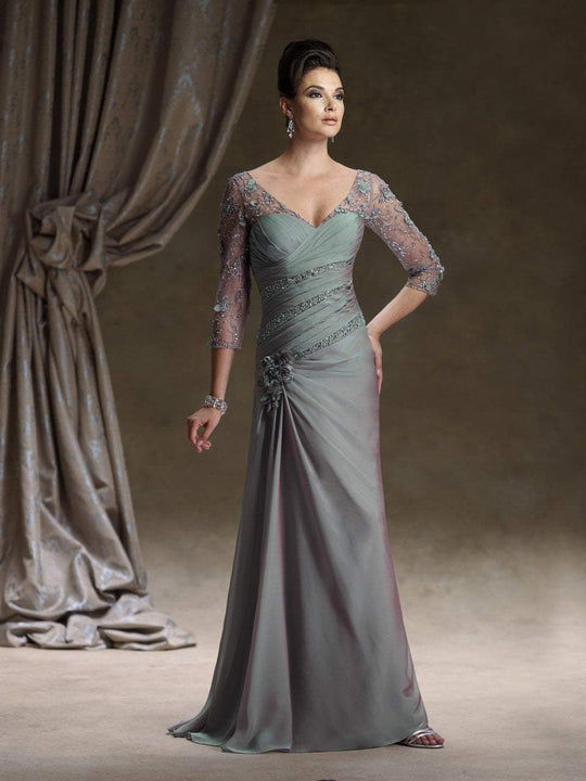 Ivonne D by Mon Cheri - 113D08W Dress in Green