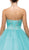 Dancing Queen - 1145 Strapless Sweetheart Sparkling Quinceanera Ball Gown In Green