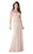Montage by Mon Cheri - One Shoulder Dress in Stone 114927 in Stone