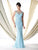 Ivonne D - Illusion Floral Motif Gown 114D37