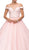 Dancing Queen - 1154 Fabulous Off-Shoulder Beaded Quinceanera Gown