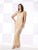 Cameron Blake - Sleeveless V Neck Long Dress 115603