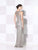 Cameron Blake by Mon Cheri - 115604 Bateau Neckline Long Evening Gown - 1 Pc Jade in Size 4 Available